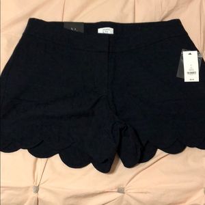 Navy Crown & Ivy Patterned Shorts